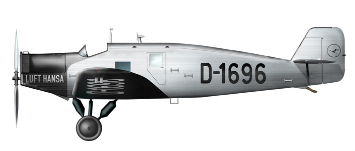 Junkers W 33 - D-1696