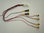LED Blinker/Warnblinker für Kinder Autos (Rutscher/Elektro/Tret) Komplettset 4x GELB 50cm Kabel