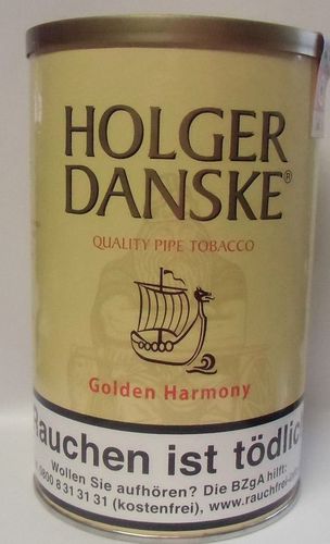 Holger Danske Golden Harmony 250g Pfeifentabak ehemals Mango und Vanille