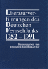 Literaturverfilmungen des Deutschen Fernsehfunks 1952-1991