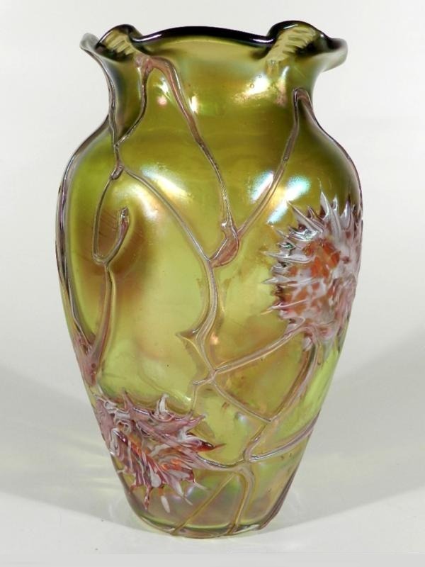 Art Nouveau Vase À 1900 Pallme König & Habel 