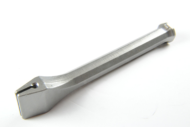 Stahl-Zahneisenhalter o. Einsatz, 40 mm, grau