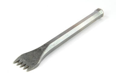 Stahl-Zahneisen, 29 mm, 5 Zähne