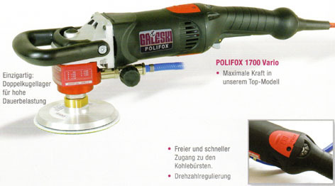 Poliermaschine POLIFOX 1700 Vario mit CEE-Stecker