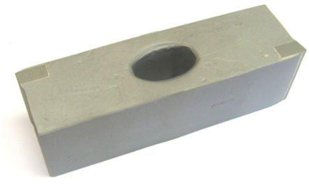 Diamont-Bossierhammer (Kipphammer), 2 diagonale HM-Platten, 1,0 kg