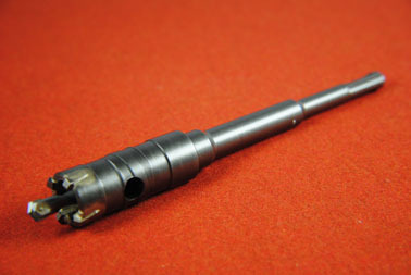 Hammerbohrkrone, D=35 mm, incl. sds-plus Adapter, NL 90 mm