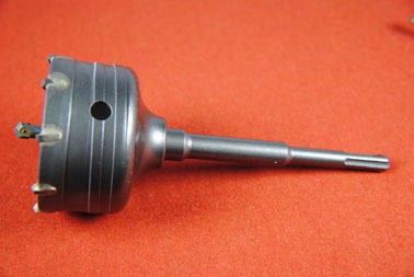 Hammerbohrkrone, D=80 mm, mit sds-plus Adapter, NL 150 mm