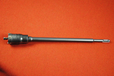 Hammerbohrkrone, D=35 mm, incl. sds-plus-Adapter, NL 300 mm