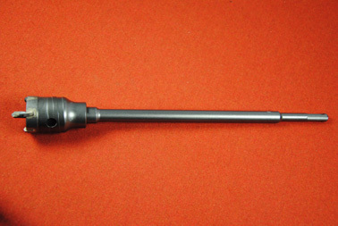 Hammerbohrkrone, D=40 mm, incl. sds-plus-Adapter, NL 300 mm