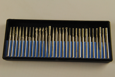 Dia-Fräs-/Schleifstifte "MAKRO", DREMEL, Set mit 30 Stück, Schaft: 3,0 mm