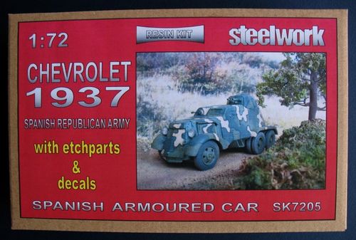 Armoured car Chevrolet 1937 Spanish Republican Army