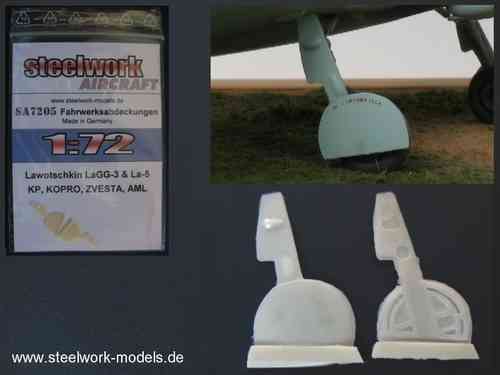 Fahrwerksabdeckungen Lawotschkin Lavochkin LaGG-3, La-5 F/FN/UTI