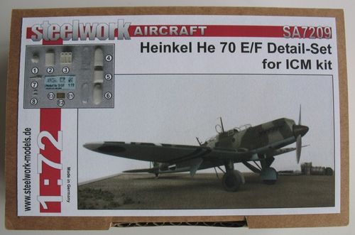Detail-Set Heinkel He 70 E/F