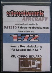Lawotschkin Lavochkin La-7 Fahrwerks Restabdeckungen (innen)