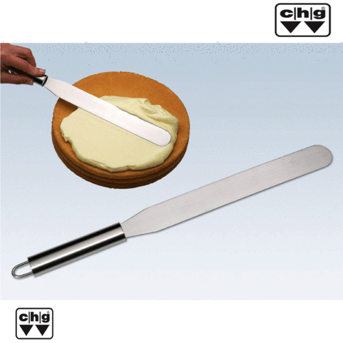 CHG Kuchen, Tortenmesser - Konditormesser - Streichpalette Edelstahll