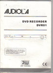 Audiola DVR 01 DVR01 DVD Recorder Italia manual Bedienungsanleitung Gebrauchsanleitung Anleitung 10